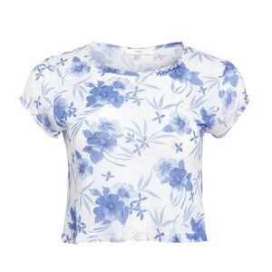 LOVE SHACK FANCY Rubin Cropped Tee